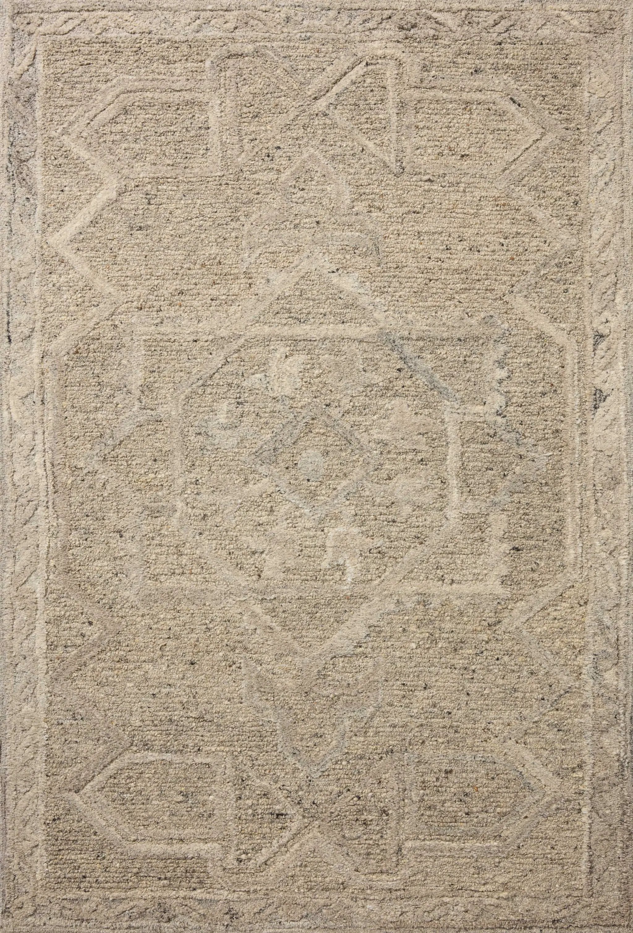 Mabel MBL-01 Pebble / Mist Area Rug by Loloi