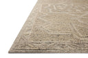 Rich in subtle pebble and soft misty hues with traditional detail, the Mabel MBL-01 Pebble / Mist Area Rug is a hand-tufted wool area rug built for style and comfort