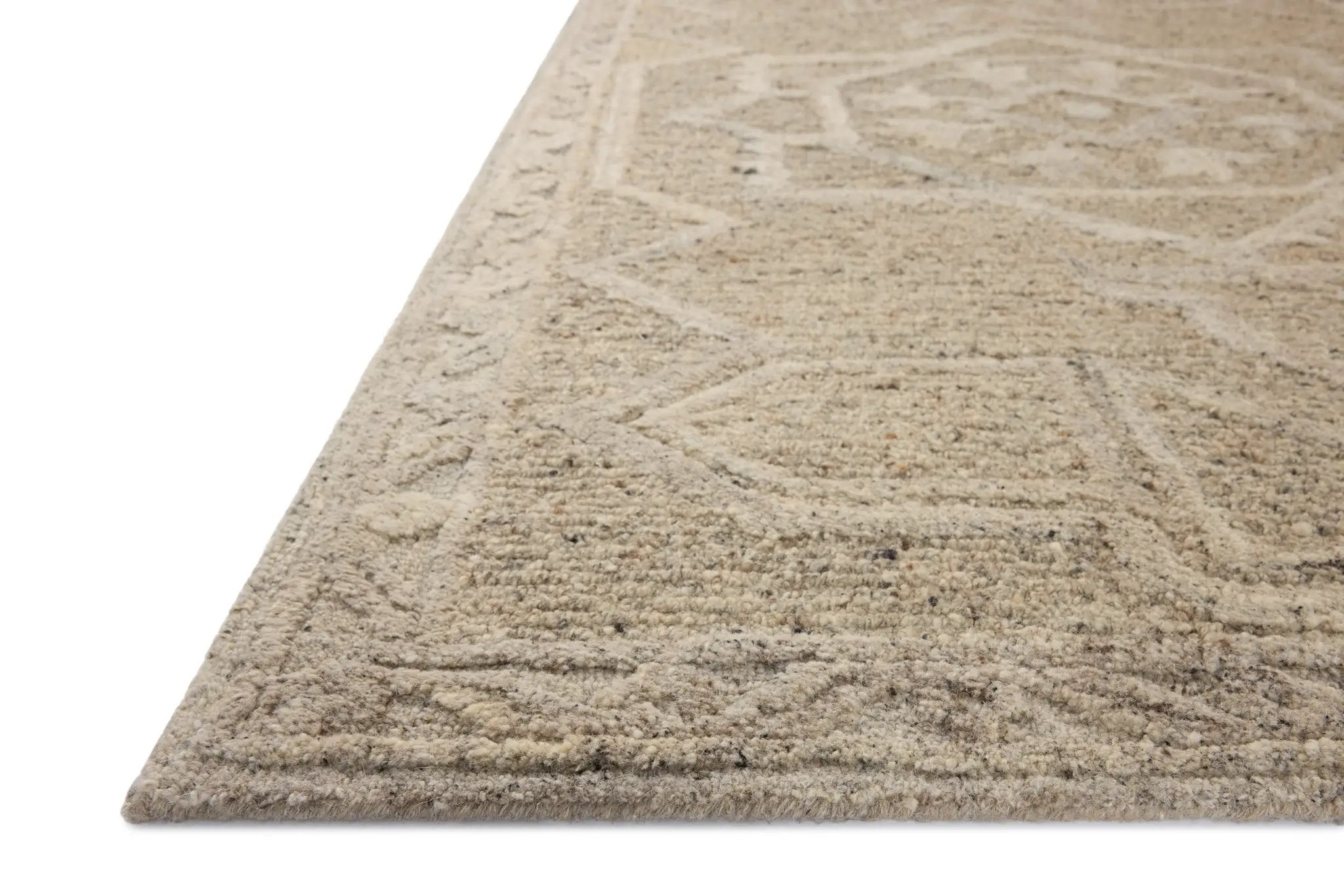 Mabel MBL-01 Pebble / Mist Area Rug by Loloi
