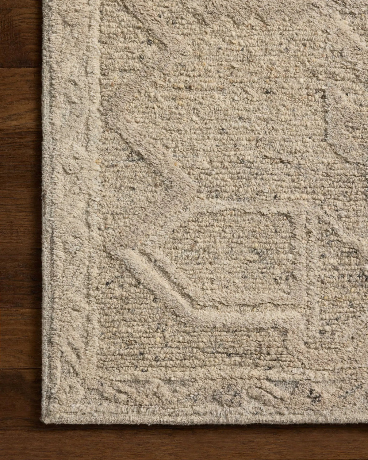 Mabel MBL-01 Pebble / Mist Area Rug by Loloi