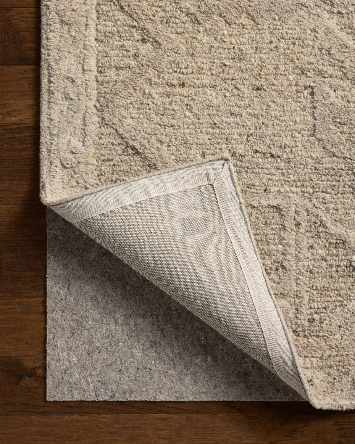 Mabel MBL-01 Pebble / Mist Area Rug by Loloi