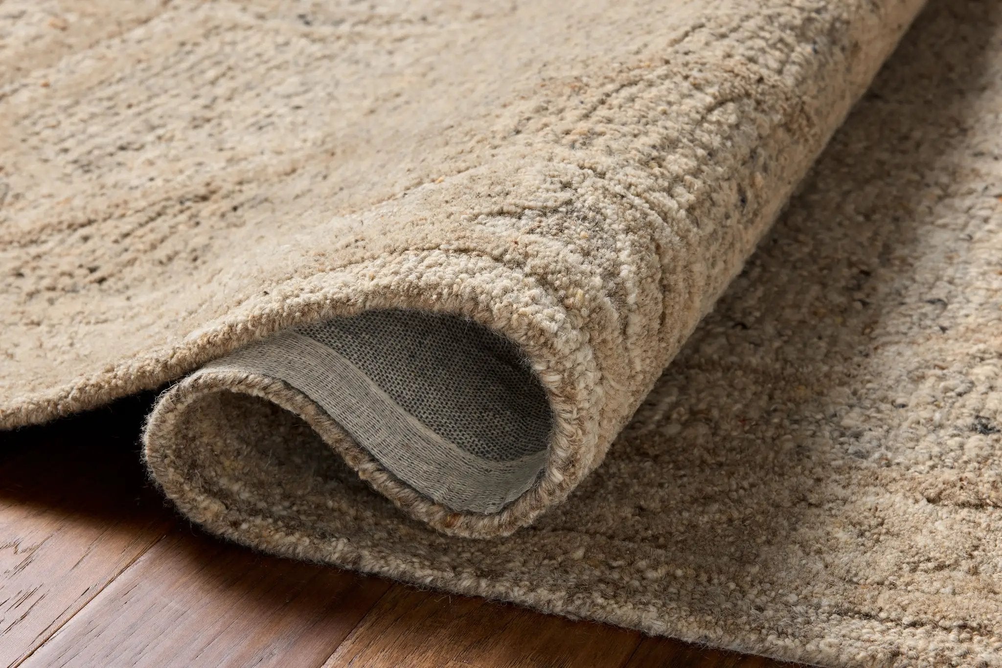Mabel MBL-01 Stone / Sand Area Rug by Loloi