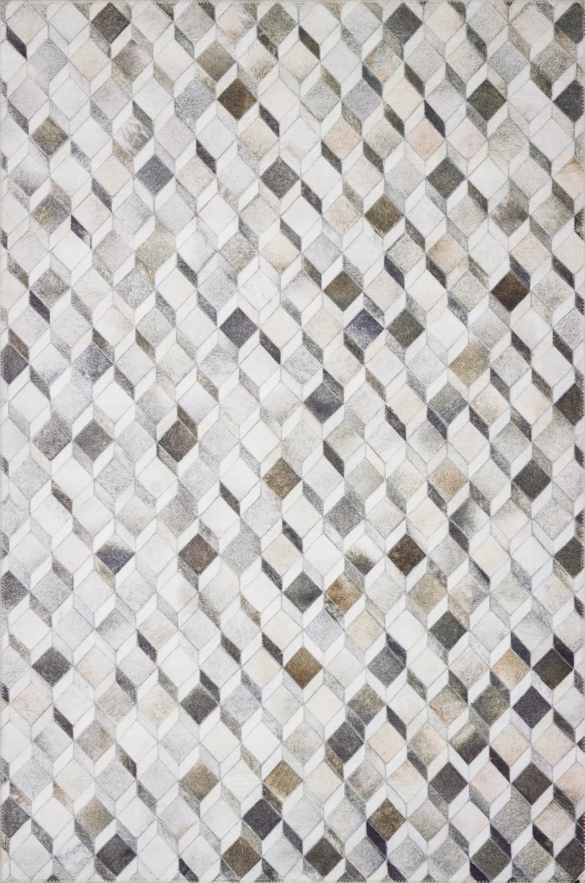Maddox MAD-02 Grey / Mocha Area Rug by Loloi
