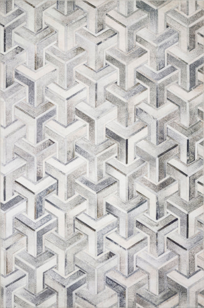 Loloi Maddox MAD-05 Silver / Ivory Area Rug