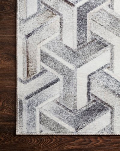 Loloi Maddox MAD-05 Silver / Ivory Area Rug
