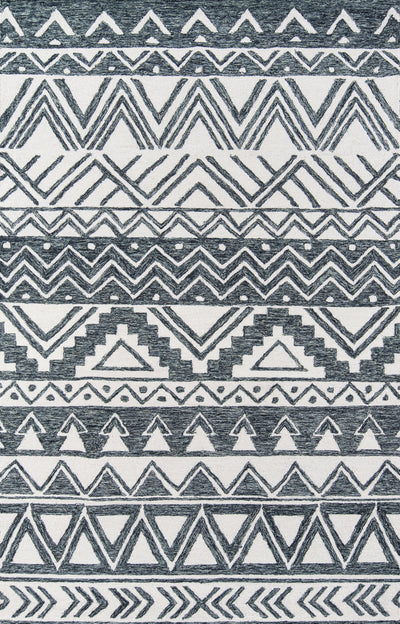 Momeni Mallorca MRC-3 Charcoal Area Rug