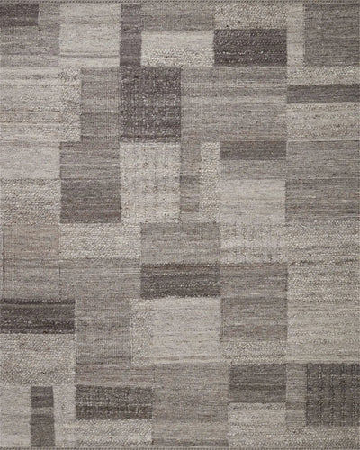 Manfred MAN-01 Charcoal / Dove Area Rug by Loloi
