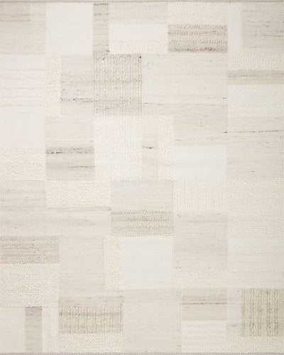 Manfred MAN-01 Ivory / Pebble Area Rug by Loloi