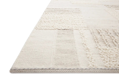 Manfred MAN-01 Ivory / Pebble Area Rug by Loloi