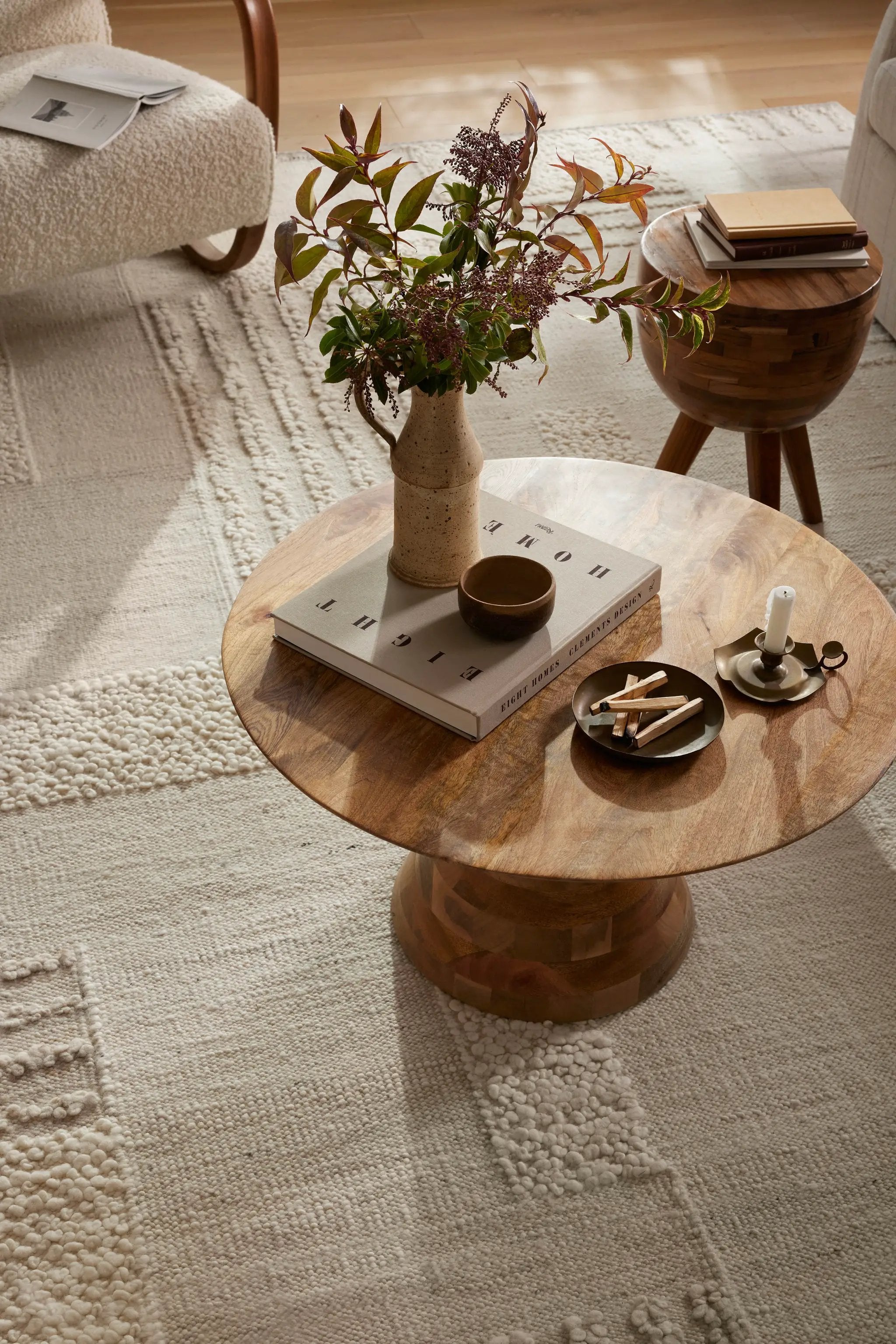 Manfred MAN-01 Ivory / Pebble Area Rug by Loloi