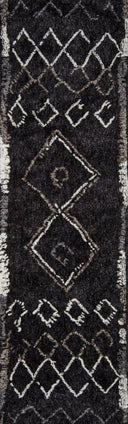 Momeni Margaux MGX-3 Black Table Tufted Area Rug