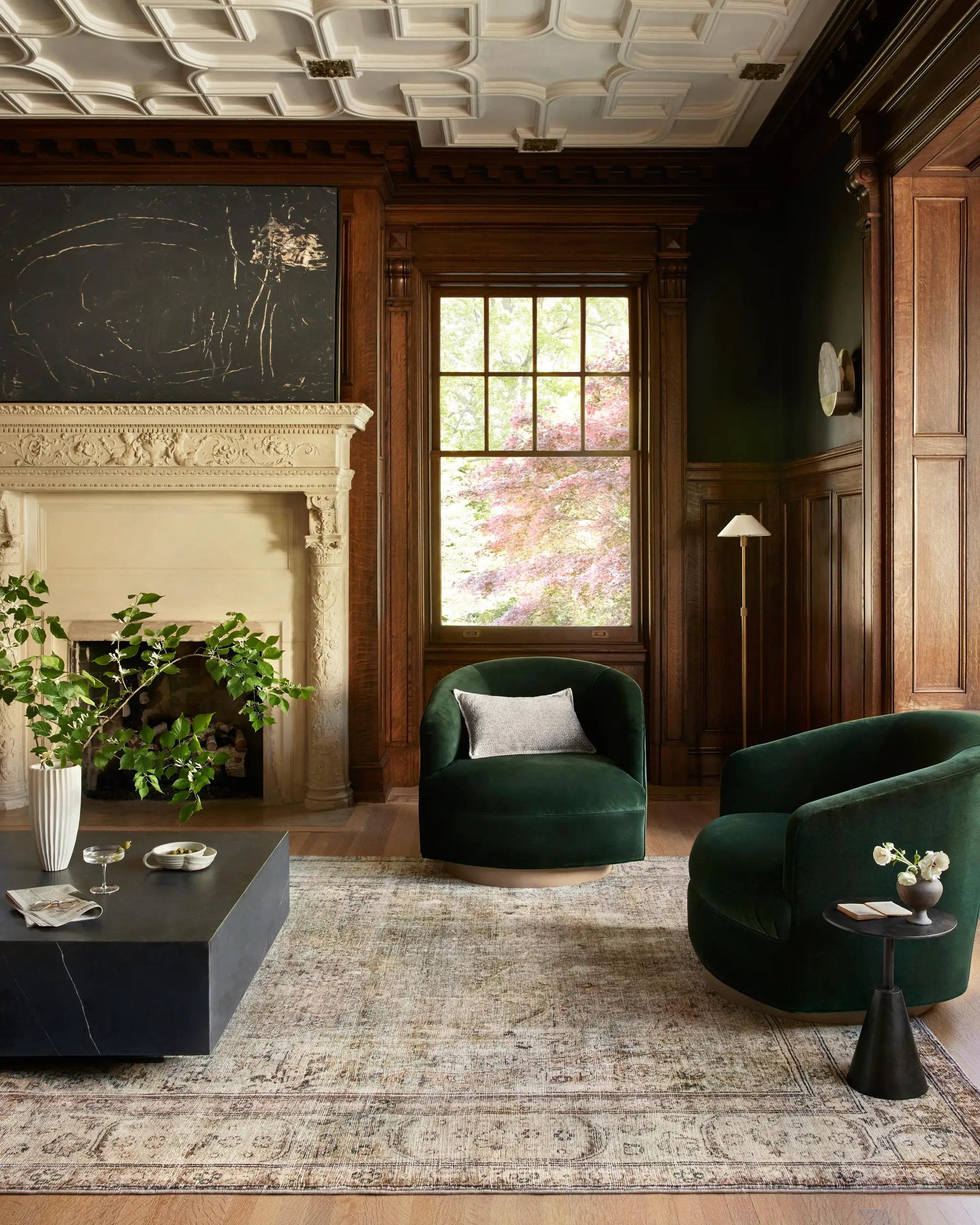 Margot MAT-01 Antique / Sage Area Rug by Loloi