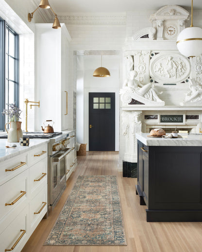 Loloi Margot MAT-02 Terracotta / Lagoon Area Rug