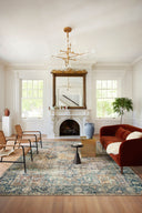 Loloi Margot MAT-02 Terracotta / Lagoon Area Rug