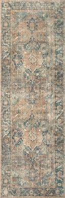 Loloi Margot MAT-02 Terracotta / Lagoon Area Rug