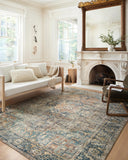 Loloi Margot MAT-02 Terracotta / Lagoon Area Rug