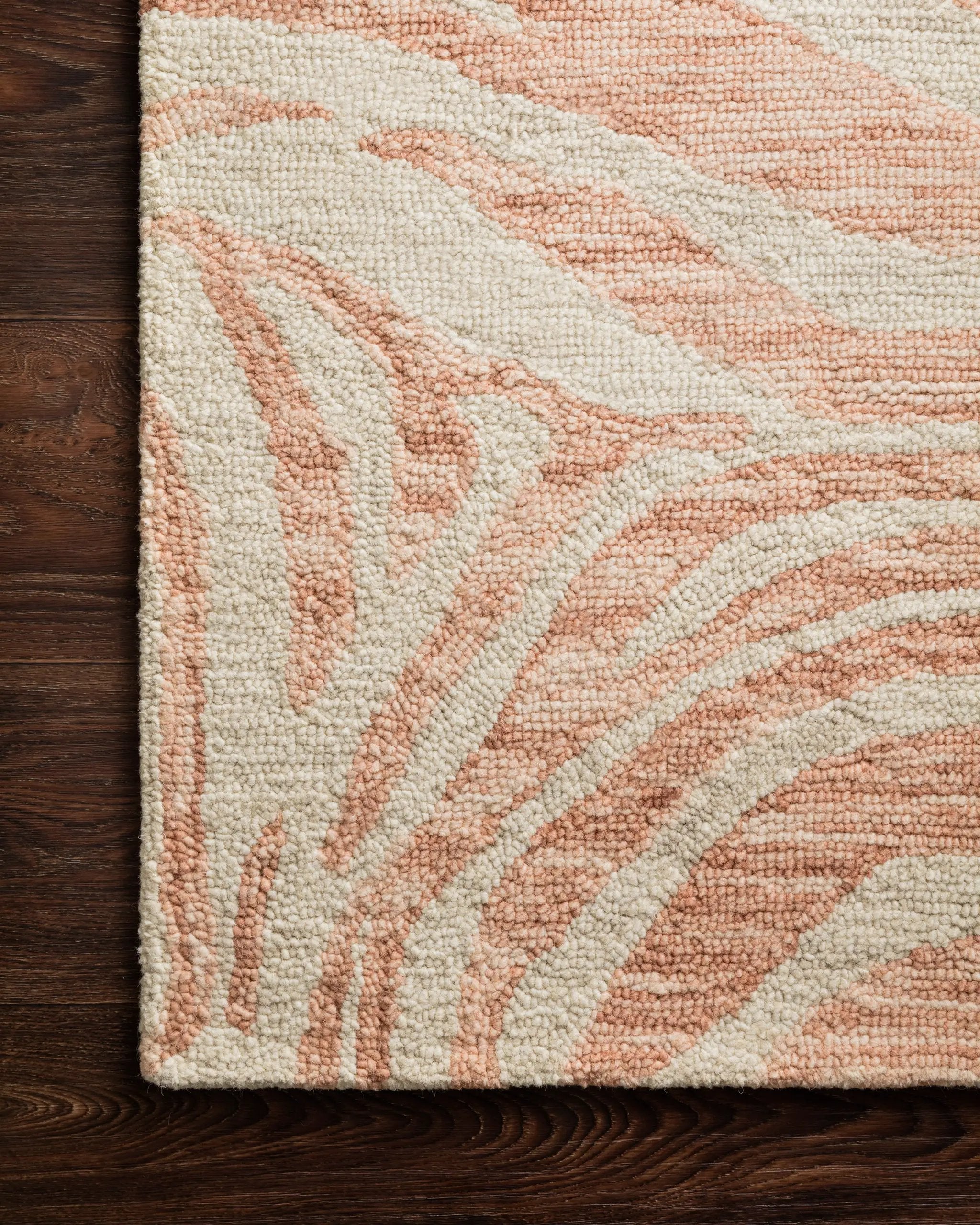 Masai MAS-01 Blush / Ivory Area Rug by Loloi