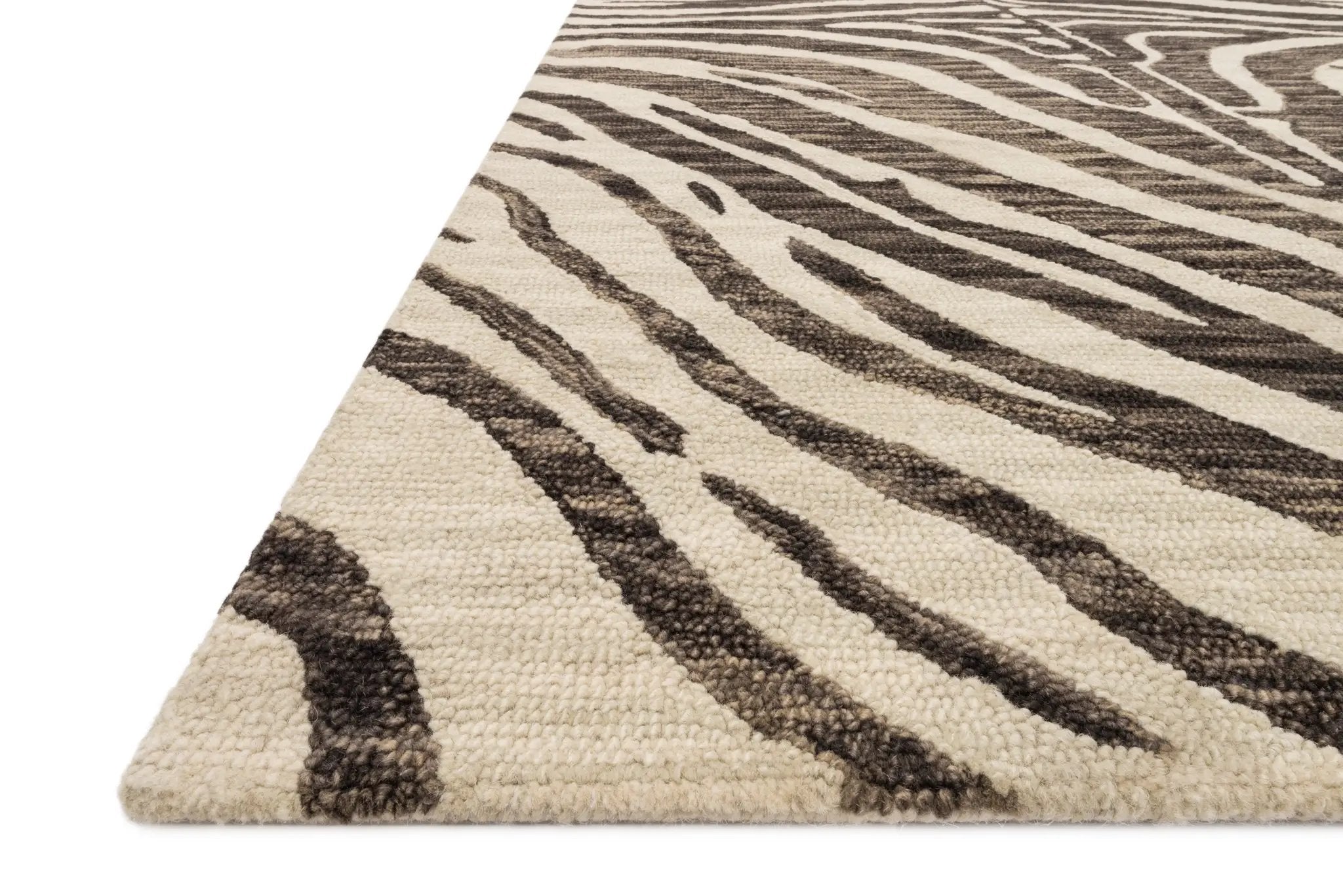Masai MAS-01 Java / Ivory Area Rug by Loloi