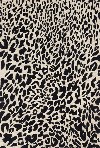 Loloi Masai MAS-02 Black / Ivory Area Rug