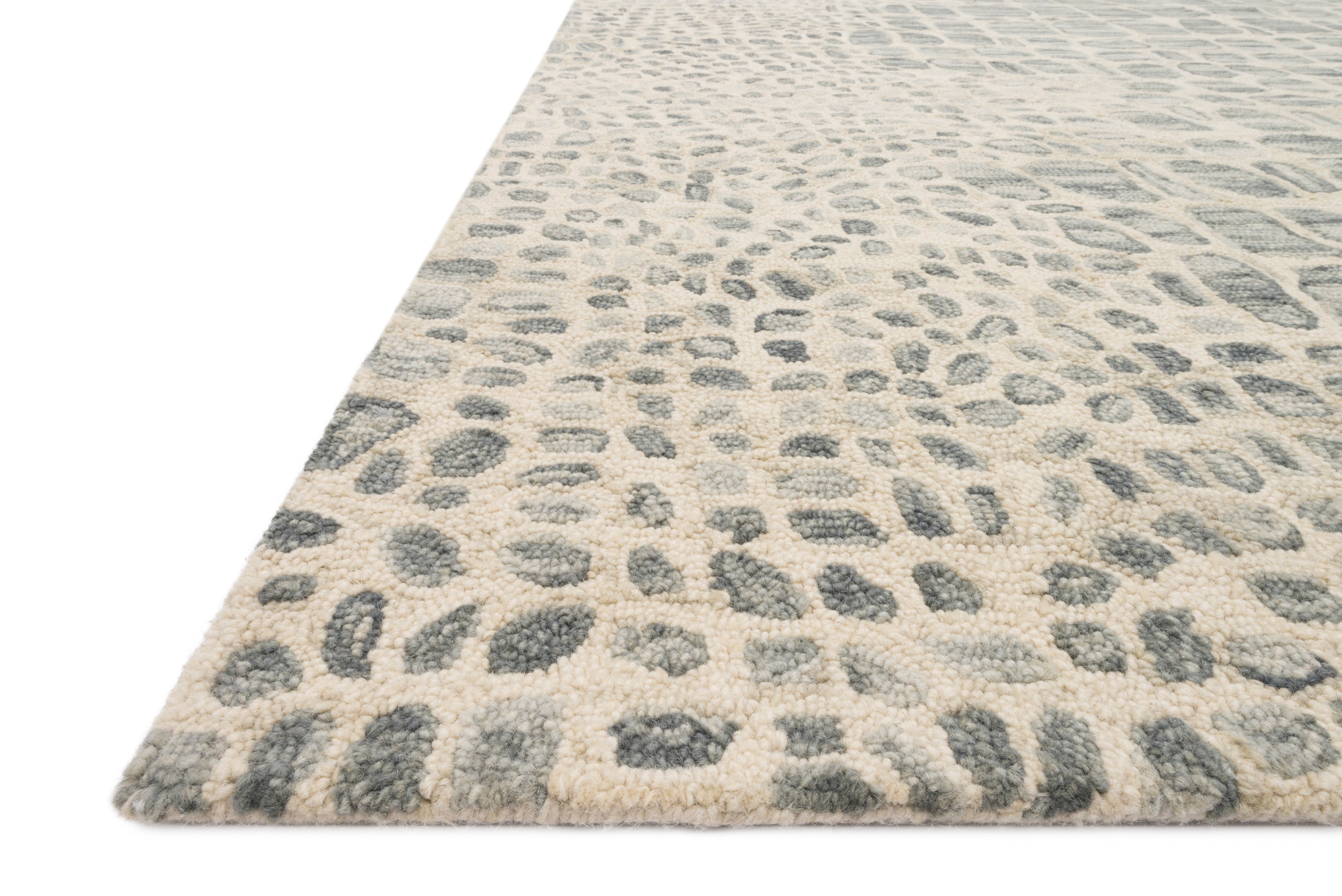 Loloi Masai MAS-03 Silver Grey / Ivory Area Rug