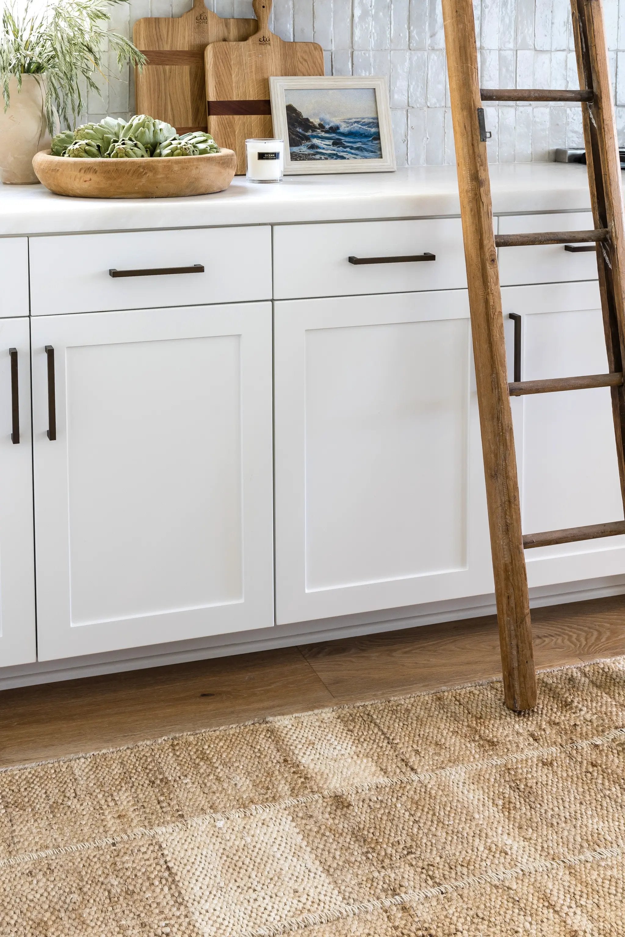 Matira MAT-1 (Stripe) Natural Area Rug by Pure Salt by Momeni