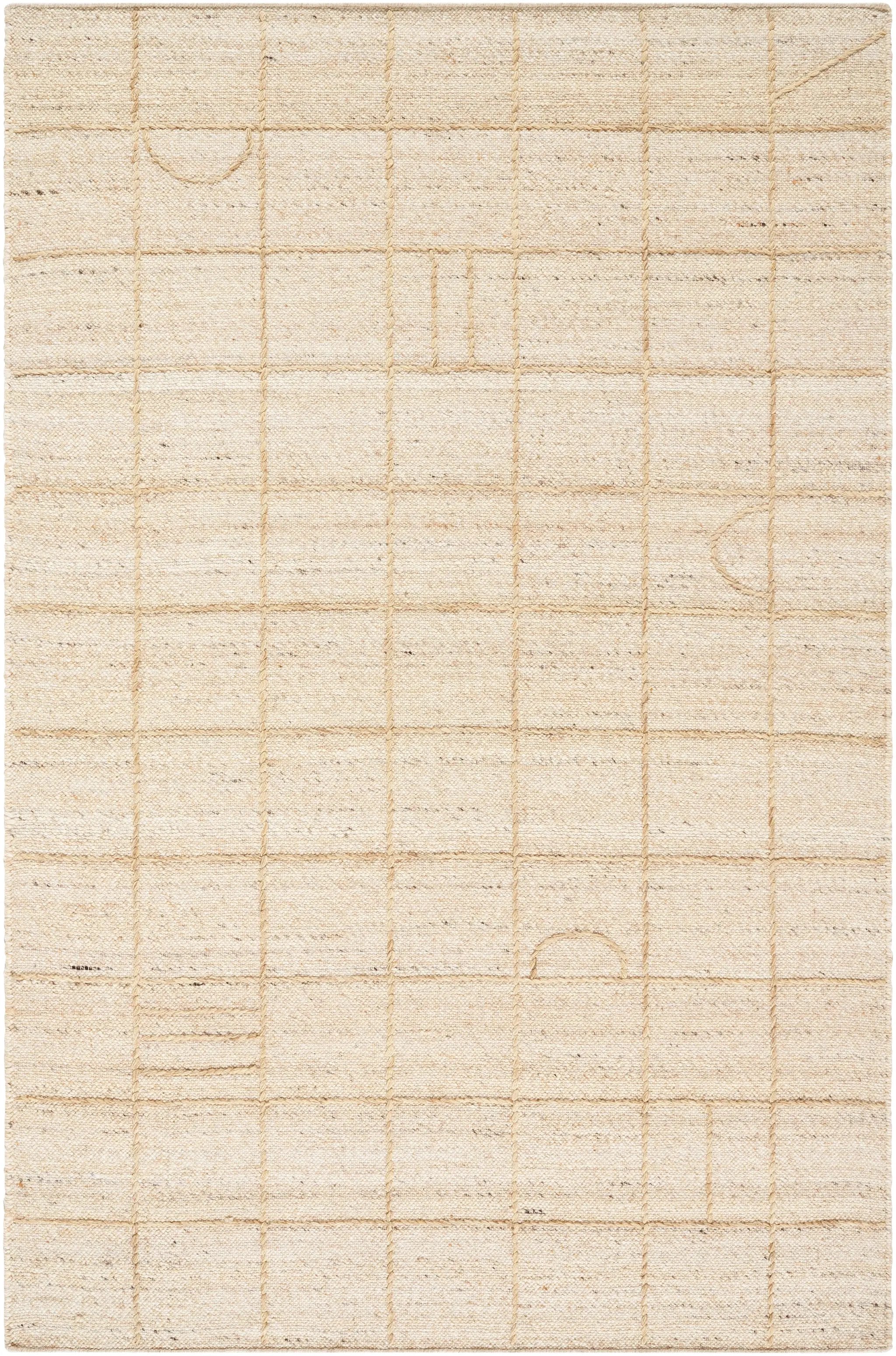 Marcela MCL-2303 Ivory Area Rug by LIVABLISS