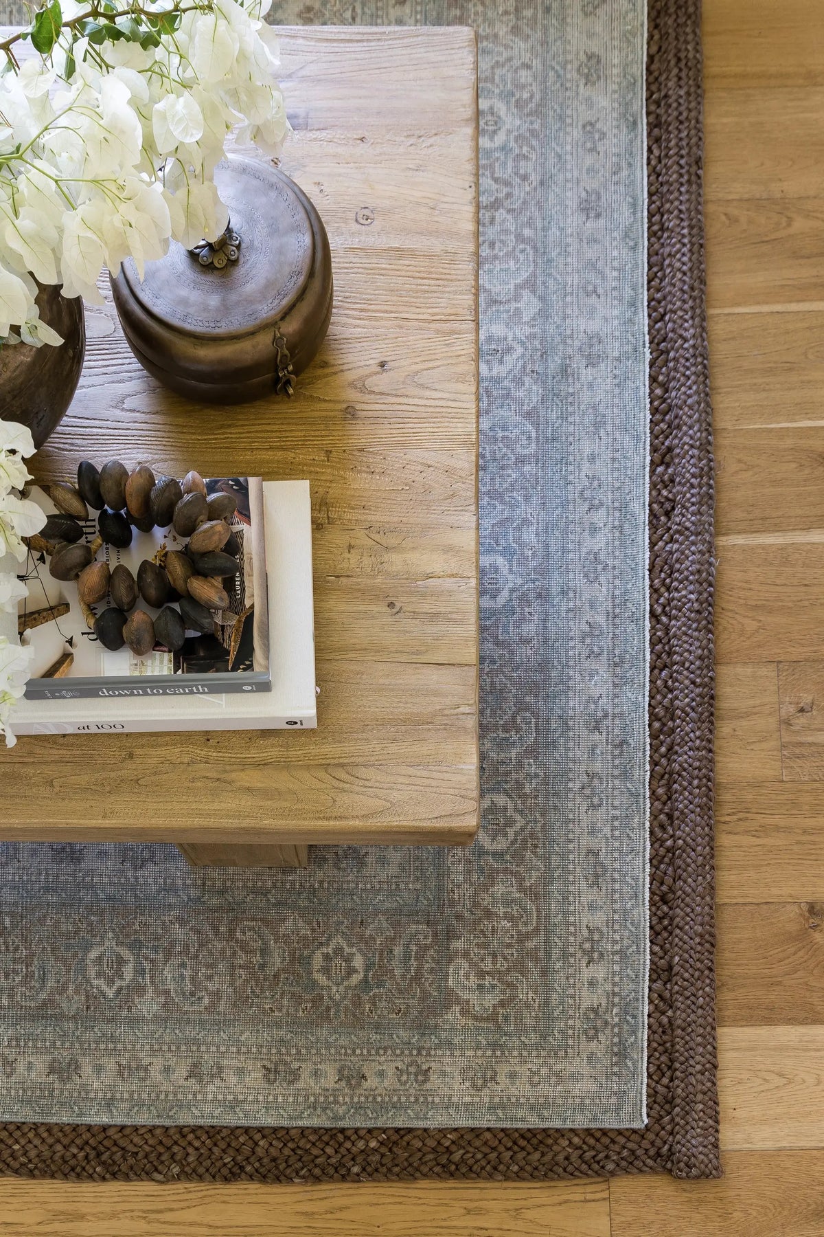 Menorca MEN-3 (Bazzaar) Blue Area Rug by Pure Salt by Momeni