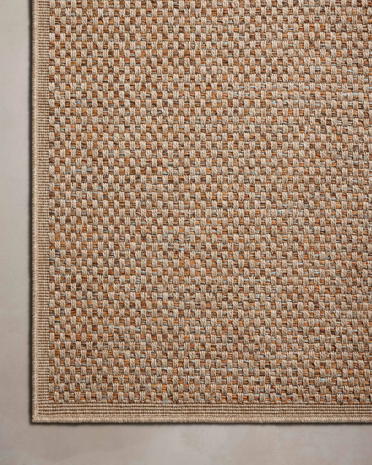 Merrick MER-01 Oatmeal / Sunrise Area Rug by Loloi