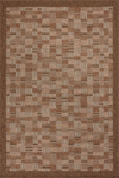 Loloi Merrick MER-04 Chestnut / Fiesta Area Rug