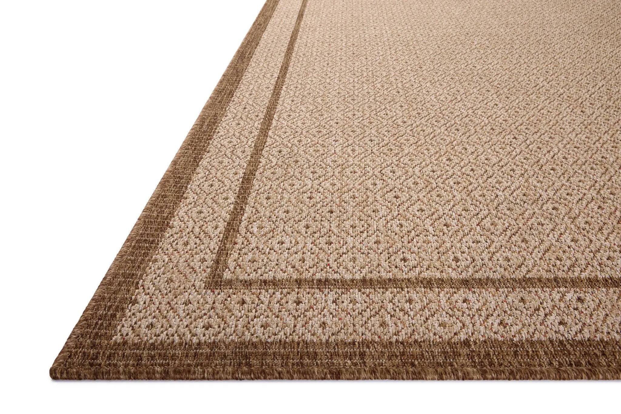 Merrick MER-05 Chestnut / Oatmeal Area Rug by Loloi