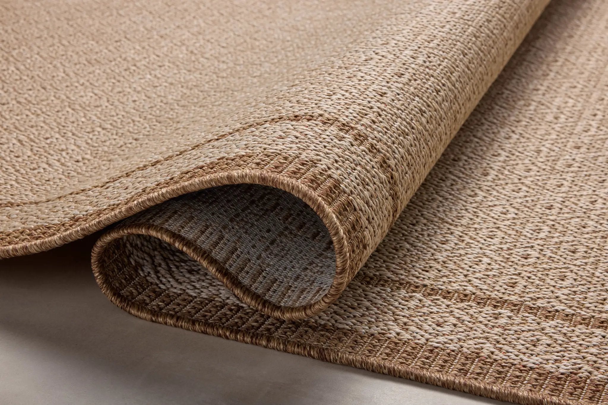 Merrick MER-05 Chestnut / Oatmeal Area Rug by Loloi