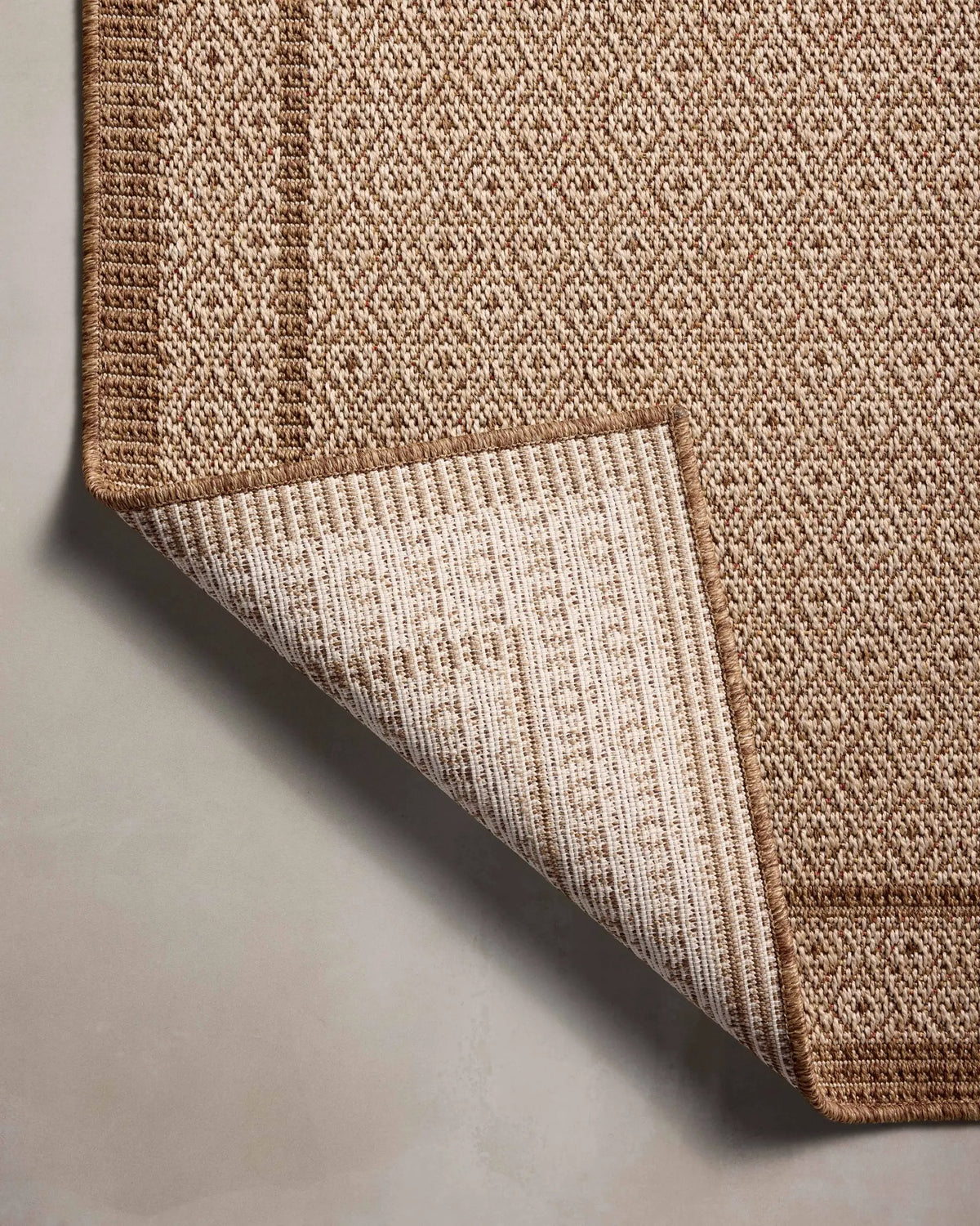 Merrick MER-05 Chestnut / Oatmeal Area Rug by Loloi