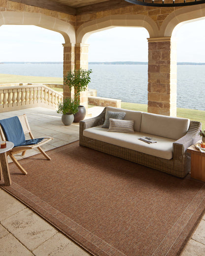 Loloi Merrick MER-07 Cinnamon / Multi Area Rug