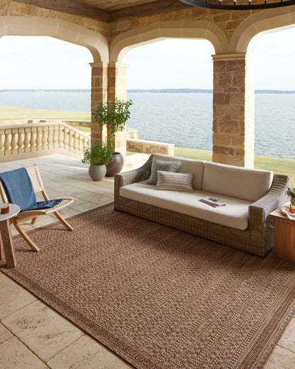 Loloi Merrick MER-08 Natural / Fiesta Area Rug