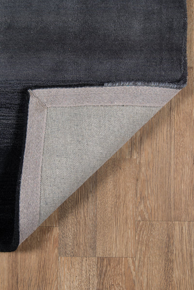 Momeni Metro MT-12 Midnight Black Hand Tufted Area Rug