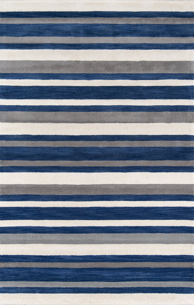 Momeni Metro MT-27 Navy Hand Tufted Area Rug