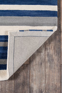 Momeni Metro MT-27 Navy Hand Tufted Area Rug