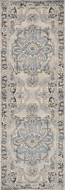 Loloi Mika MIK-01 Grey / Blue Area Rug