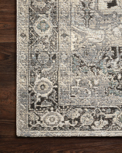 Loloi Mika MIK-01 Grey / Blue Area Rug