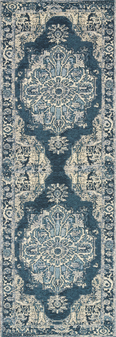 Loloi Mika MIK-01 Dk Blue / Dk Blue Area Rug