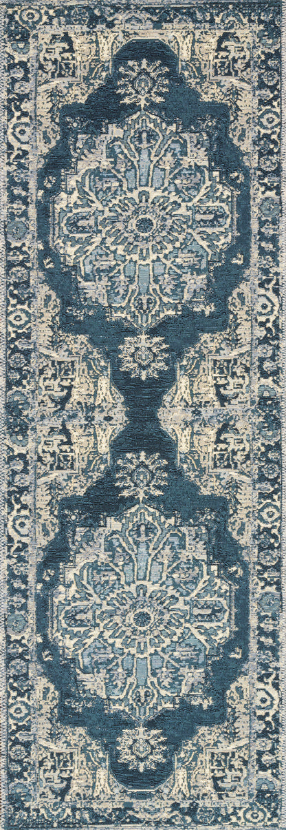 Loloi Mika MIK-01 Dk Blue / Dk Blue Area Rug