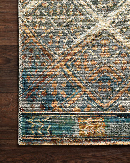 Loloi Mika MIK-02 Ivory / Mediterranean Area Rug