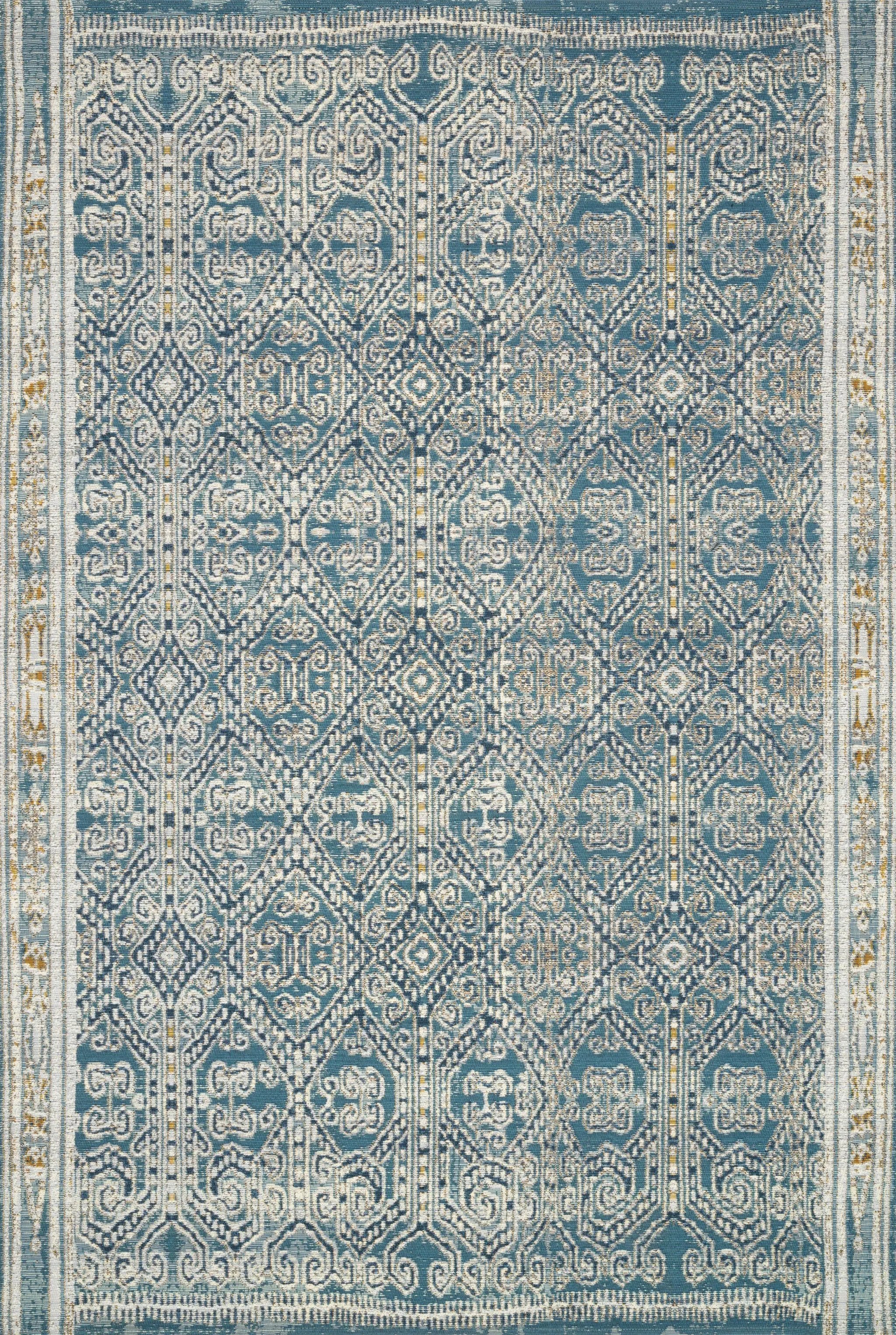 Mika MIK-05 Ocean Area Rug by Loloi