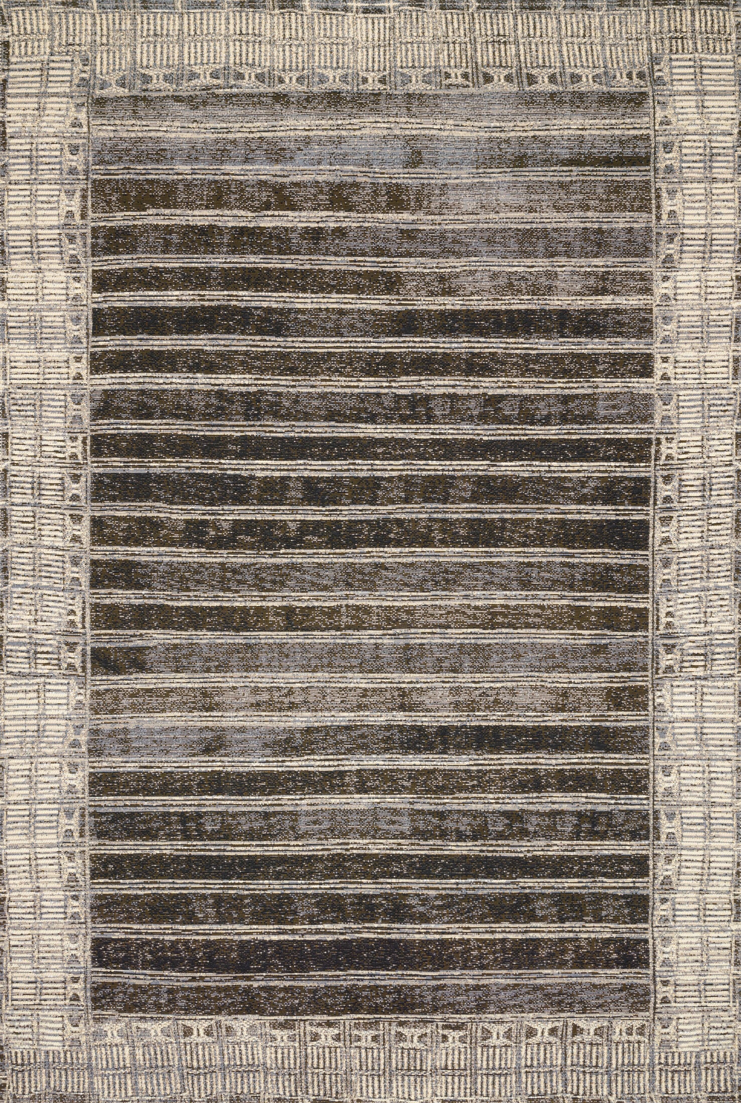 Loloi Mika MIK-07 Charcoal / Ivory Area Rug