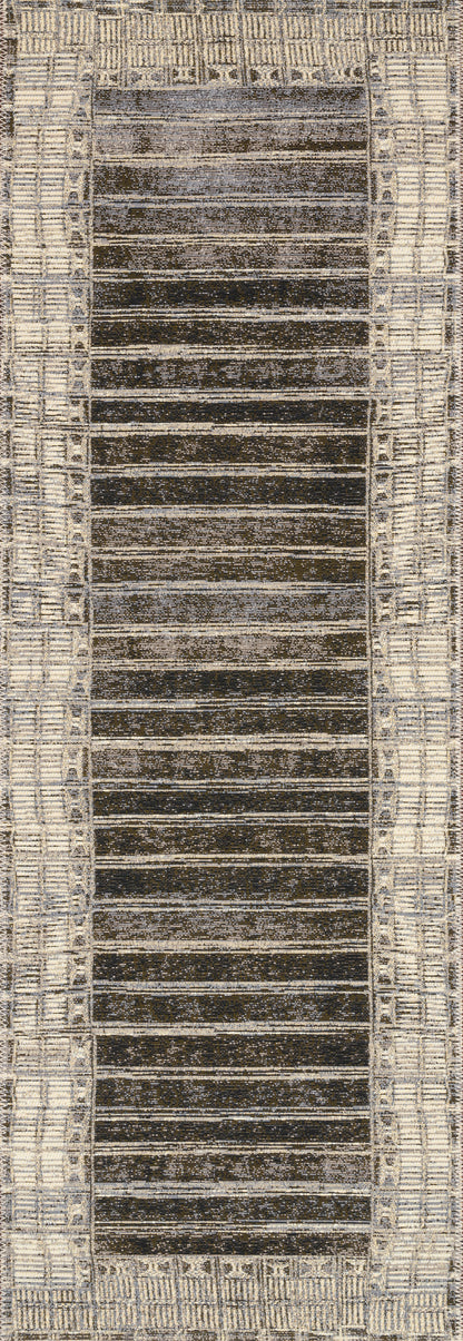 Loloi Mika MIK-07 Charcoal / Ivory Area Rug