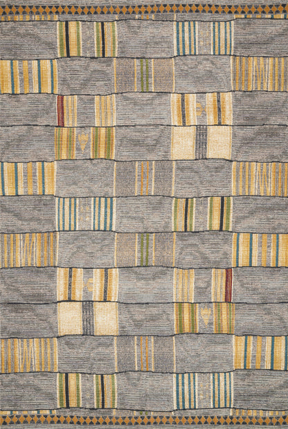 Loloi Mika MIK-10 Granite / Multi Area Rug