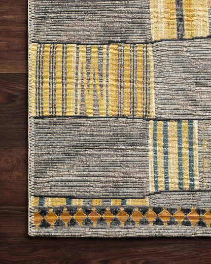 Loloi Mika MIK-10 Granite / Multi Area Rug