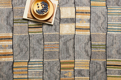 Loloi Mika MIK-10 Granite / Multi Area Rug