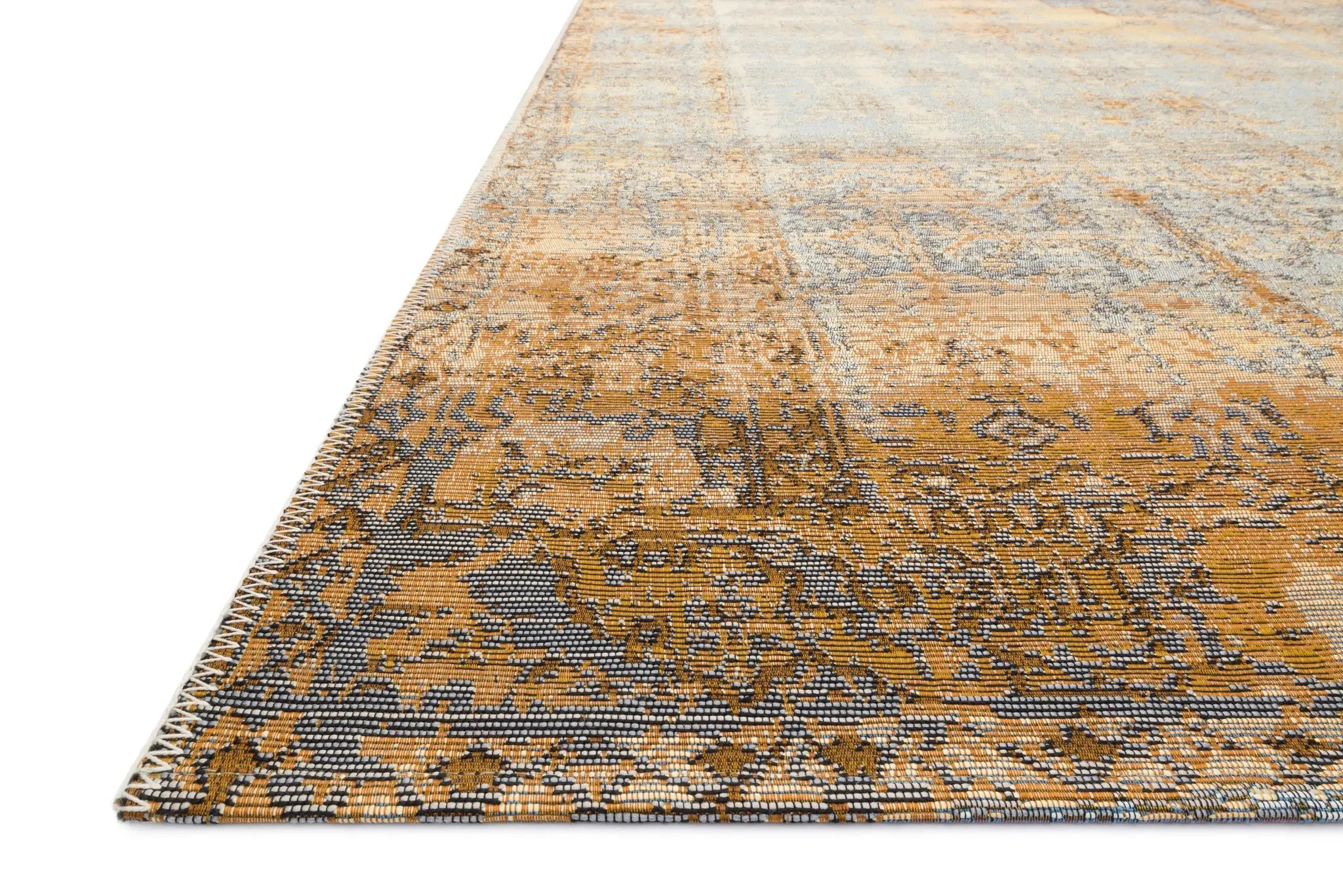 Mika MIK-11 Ant. Ivory / Copper Area Rug by Loloi