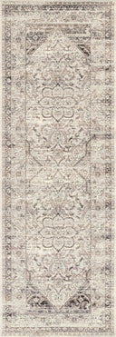 Loloi Mika MIK-12 Stone / Ivory Area Rug